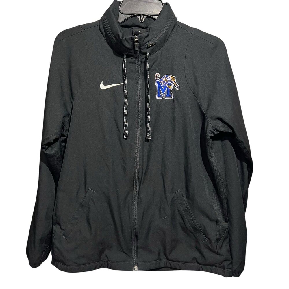 Memphis Tigers Nike Dri-FIT Men’s M Full Zip Jacket  Black 897173-010 Hood